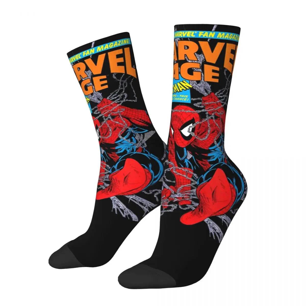 Chaussette Spiderman Bande Dessinée